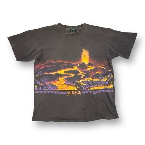 Habitat 1992 Mirage Las Vegas Single Stitch T-Shirt Tee Size Large - Picture 1 of 8